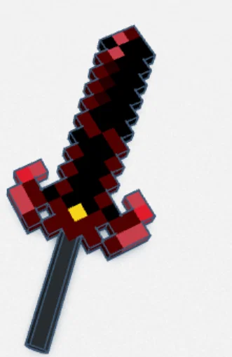 Bộ sưu tập vũ khí Minecraft Dungeons cho mô hình Dummy 13 - Image 6