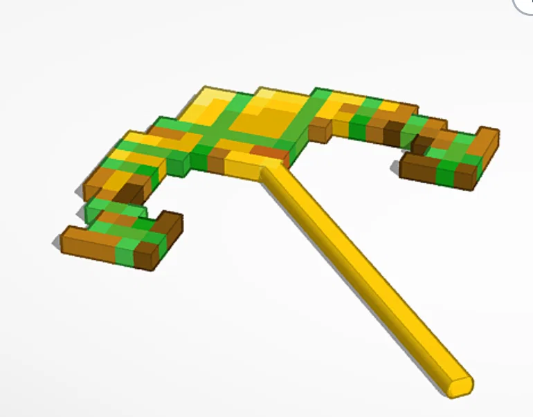 Bộ sưu tập vũ khí Minecraft Dungeons cho mô hình Dummy 13 - Image 7