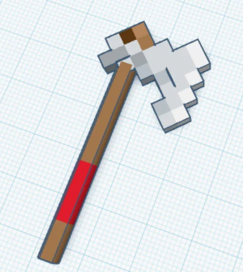Bộ sưu tập vũ khí Minecraft Dungeons cho mô hình Dummy 13 - Image 12