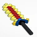 Bộ sưu tập vũ khí Minecraft Dungeons cho mô hình Dummy 13 - Thumbnail 13