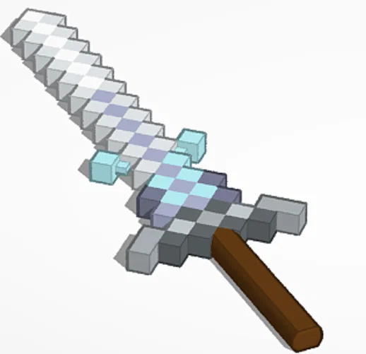 Bộ sưu tập vũ khí Minecraft Dungeons cho mô hình Dummy 13 - Image 20