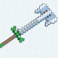 Bộ sưu tập vũ khí Minecraft Dungeons cho mô hình Dummy 13 - Thumbnail 23