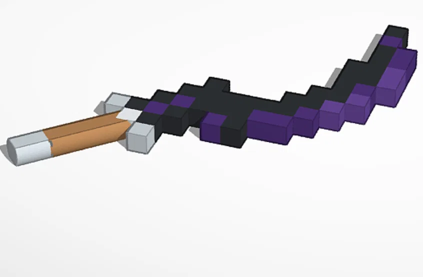 Bộ sưu tập vũ khí Minecraft Dungeons cho mô hình Dummy 13 - Image 29