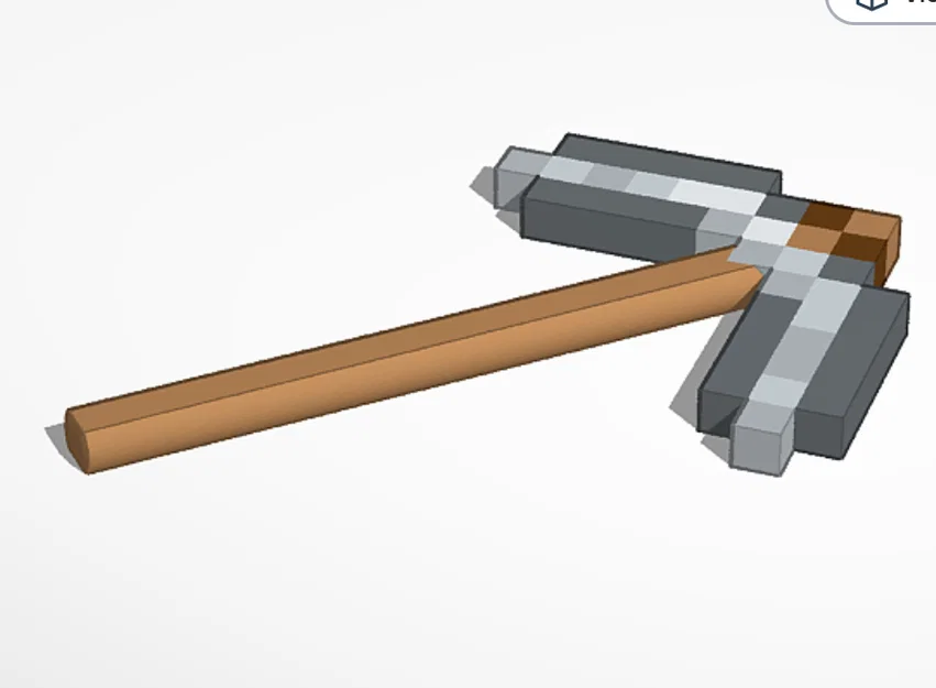 Bộ sưu tập vũ khí Minecraft Dungeons cho mô hình Dummy 13 - Image 34