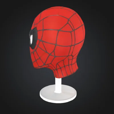 Mô hình tượng đầu Spider-Man in 3D độc đáo cho người hâm mộ Marvel