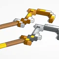 Bộ sưu tập vũ khí Minecraft Dungeons cho mô hình Dummy 13 - Thumbnail 37