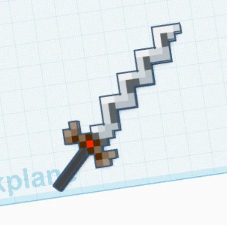 Bộ sưu tập vũ khí Minecraft Dungeons cho mô hình Dummy 13 - Image 40