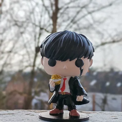 Mô hình 3D Mash Burnedead từ Mashle phong cách Funko Pop dễ thương