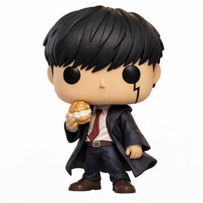 Mô hình 3D Mash Burnedead từ Mashle phong cách Funko Pop dễ thương