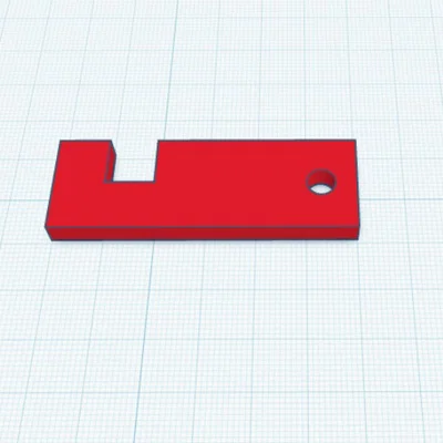 Giá đỡ điện thoại để bàn mini in 3D nhỏ gọn