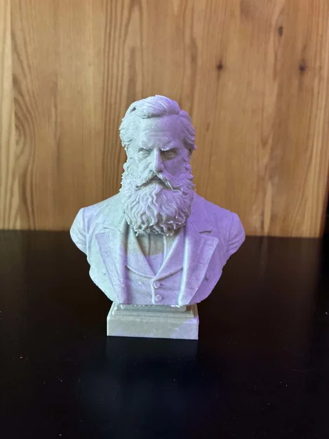 Pedro II của Brazil (The Magnanimous) — Tượng bán thân - Image 2