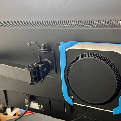 Giá treo Mac Mini M4 chuẩn VESA 100x100mm tối ưu không gian