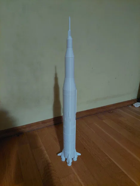 Tên lửa Saturn V (Saturn 5 Rocket) của NASA – mô hình tùy biến - Image 1