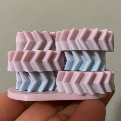 Cơ cấu bánh răng Herringbone; Bánh răng xoắn kép khớp nối