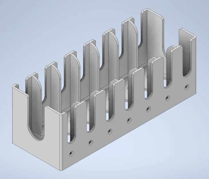 Giá treo cuộn dây 7 ngăn (Wire Spool Organizer) - Image 2