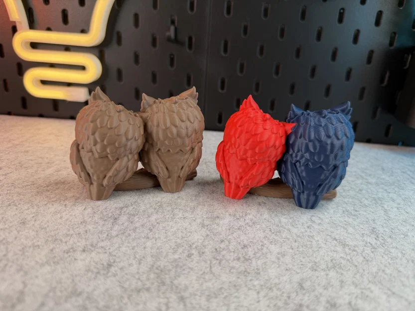 Cute Owls - Cặp đôi cú dễ thương - Image 4