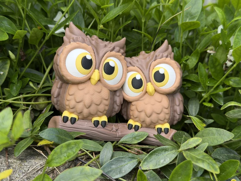 Cute Owls - Cặp đôi cú dễ thương - Image 11