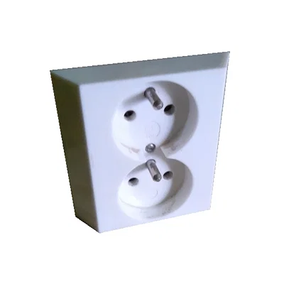 Nắp đậy bảo vệ ổ cắm điện tự in 3D (Dvířka zásuvky)