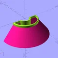 Phễu đổ hạt cà phê cho máy xay BURG cổ điển - Thumbnail 5