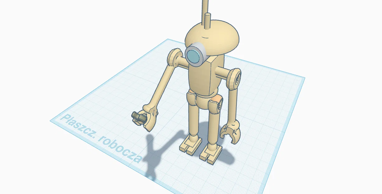 Mô hình 3D Pit Droid lắp ráp độc đáo cho fan Star Wars - Image 1