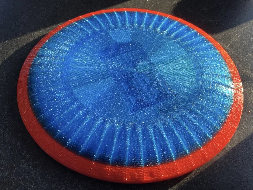 The TARDISC v1.0 - Đĩa bay Disc Golf Driver in 3D - Image 1
