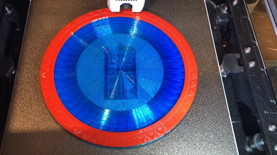 The TARDISC v1.0 - Đĩa bay Disc Golf Driver in 3D - Image 2