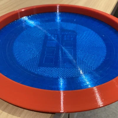 The TARDISC v1.0 - Đĩa bay Disc Golf Driver in 3D