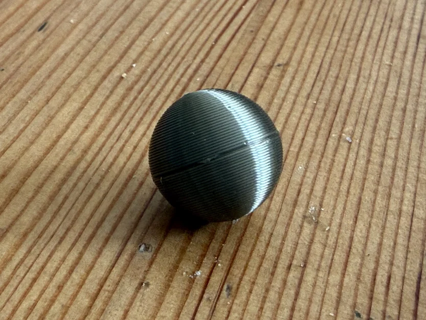 Viên bi in nguyên khối không cần support (sử dụng Jig) - Image 1
