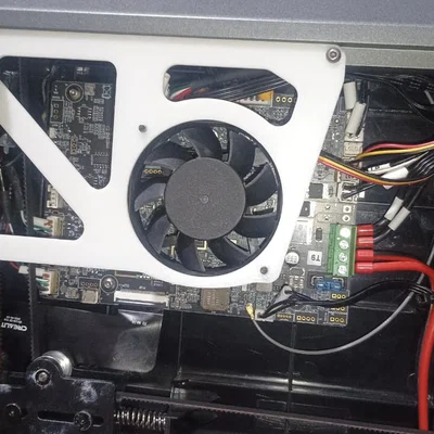 Đế gắn quạt tản nhiệt mainboard cho máy in 3D K1C