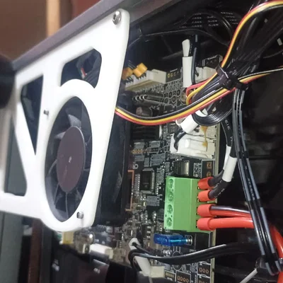 Đế gắn quạt tản nhiệt mainboard cho máy in 3D K1C