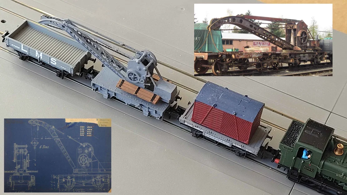 OIT - Cần cẩu đường sắt GWR No. 446 (Tỉ lệ 1:148) - Image 2