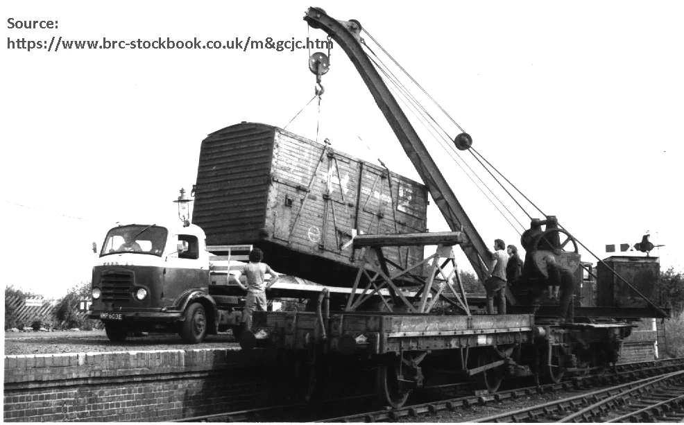 OIT - Cần cẩu đường sắt GWR No. 446 (Tỉ lệ 1:148) - Image 3
