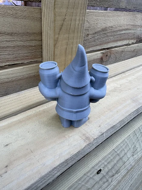 Mô hình chú lùn ôm lon bia - Beer Can Gnome - Image 4