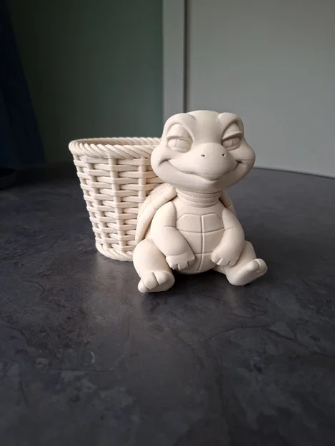 Chậu cây rùa nhỏ thư giãn - Chill Turtle Planter Buddy - Image 1