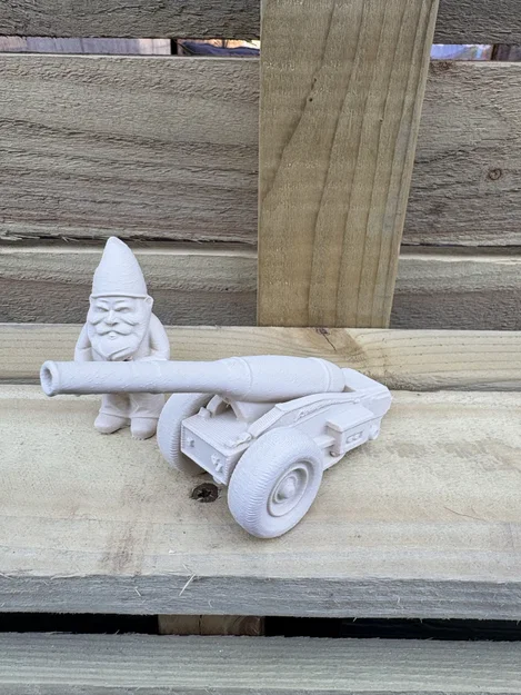 Mô hình chú lùn pháo binh Artillery Gnome - Image 2