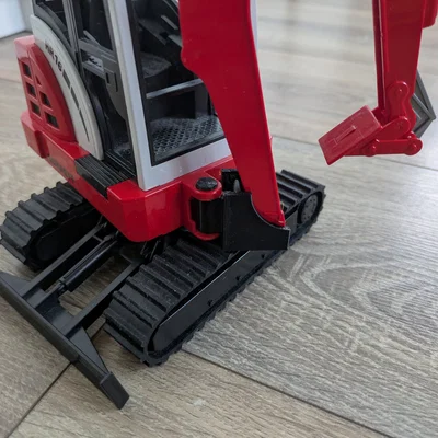 Chi tiết thay thế bộ giữ cần cẩu cho máy xúc mini Bruder Schaeff HR16
