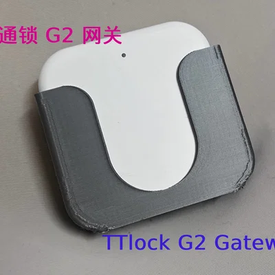 Giá treo tường cho TTlock G2 Gateway - Thiết kế in 3D gọn gàng