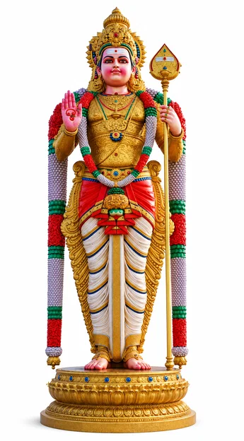 Mô hình 3D tượng thần Muthumalai Murugan - Image 2