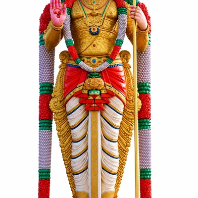 Mô hình 3D tượng thần Muthumalai Murugan