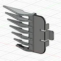 Cữ lược tỉa tai cho tông đơ Remington in 3D - Thumbnail 1