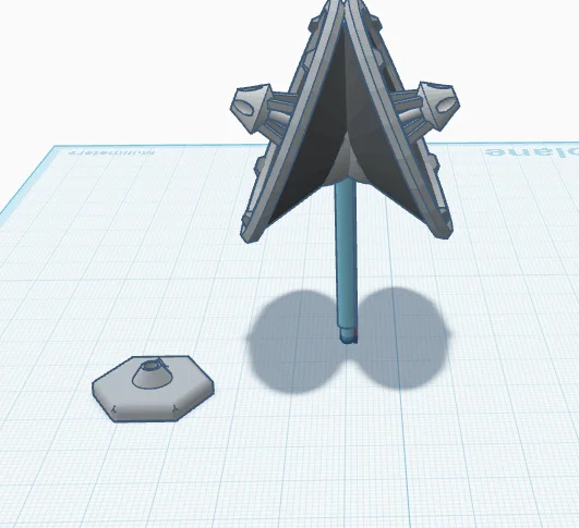 Mô hình vệ tinh kèm chân đế (Satellites with stand) - In 3D độc đáo - Image 1