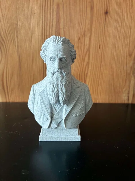 Tượng bust William Booth (In 3D) - Image 2