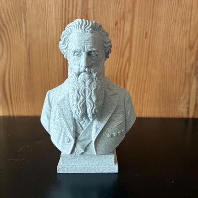Tượng bust William Booth (In 3D)