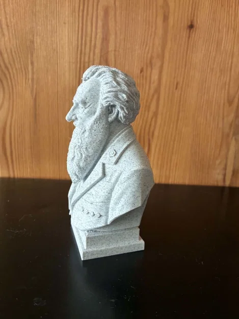 Tượng bust William Booth (In 3D) - Image 3