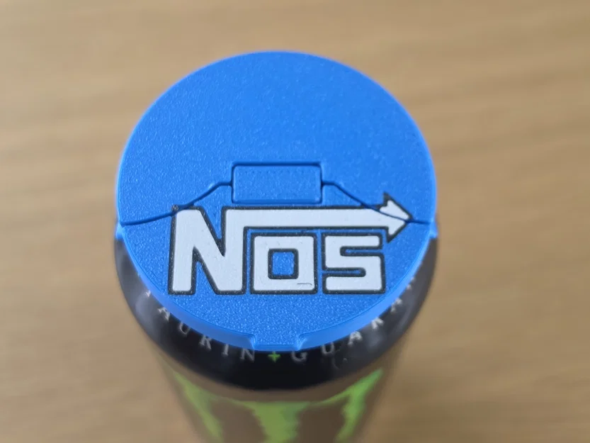 Nắp đậy lon nước NOS Energy 330ml / 500ml - Phiên bản 2 - Image 1