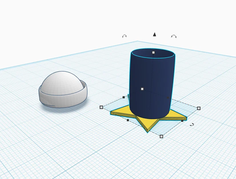 Mẫu in 3D ống cắm bút hình ngôi sao Star holder độc đáo - Image 1