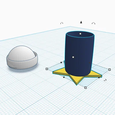 Mẫu in 3D ống cắm bút hình ngôi sao Star holder độc đáo