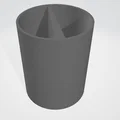 Ống cắm bút 2 ngăn - không cần support - Thumbnail 2