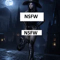 Mô hình Fantasy Witch Catwoman - Tượng nhân vật in 3D nghệ thuật - Thumbnail 1