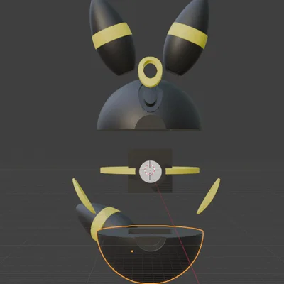 Mô hình PokeBall Umbreon